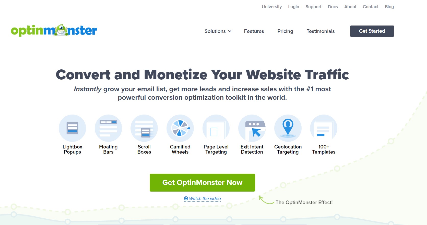 Optinmonster best email marketing plugin